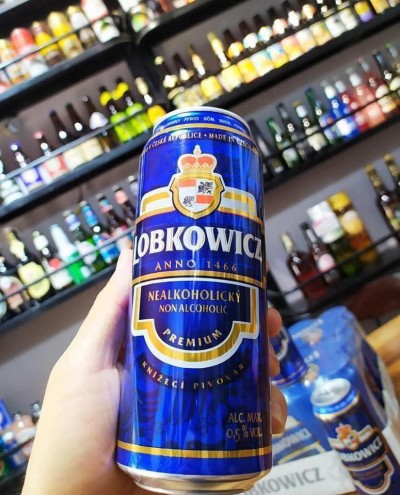 Bia Lobkowicz Nealko Non Alcoholic Pale Ale 0.5%-Lon 500ml 