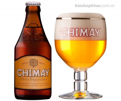 Bia Chimay trắng 8% - chai 330ml