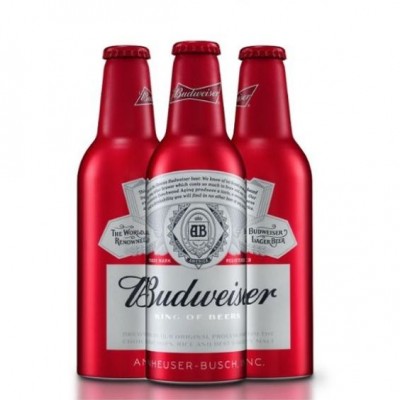 Bia Budweiser Mỹ liên doanh 5%-chai nhôm 355ml