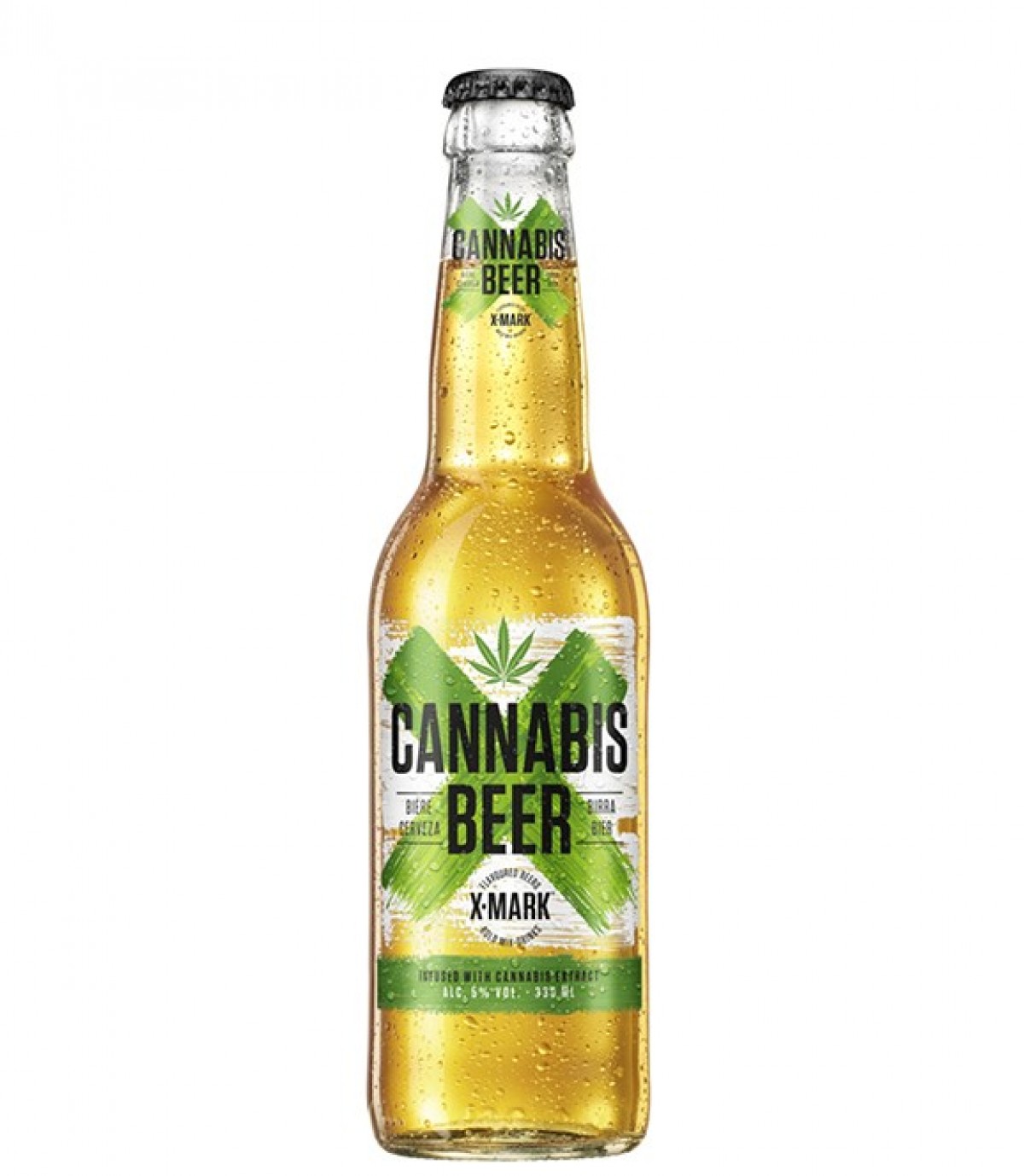 Bia X – Mark Cannabis Beer 5.9%-Chai 330ml