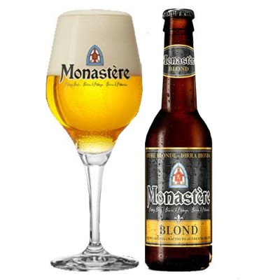 Bia Monastere Blond 6.5%-chai 330ml 