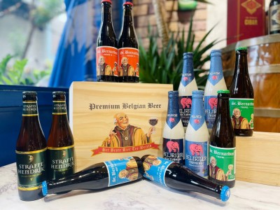 Hộp quà 12 chai bia Premium Belgian-chai 330 ml