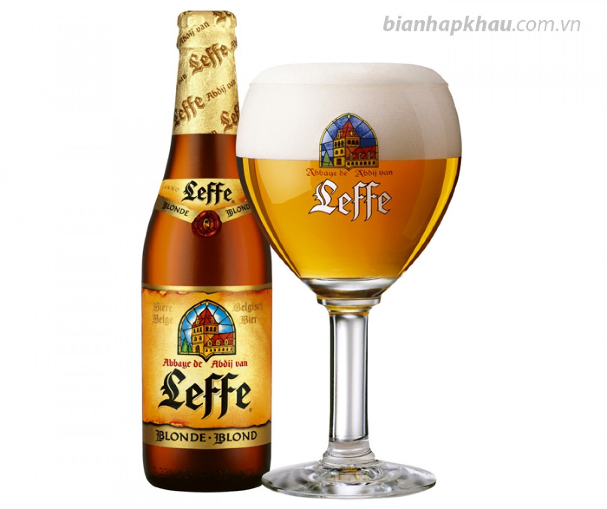 Bia Leffe vàng 6,6% - chai 330ml