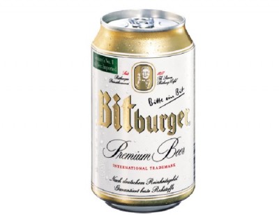 Bia Bitburger 5% - lon 330 ml